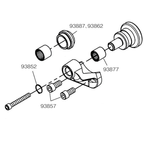 ＲＩＤＧＩＤ　ロールグルーバー用パーツ　１００−１５０Ａ　グルーブロールセット　93887　1 PK