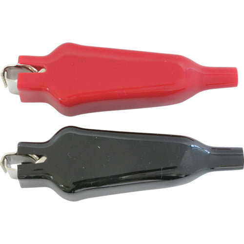 Teishin Stainless Steel Battery Clip C-531S-4 1 red and 1 black (total of 2) C-531S-4-R/B 1 S