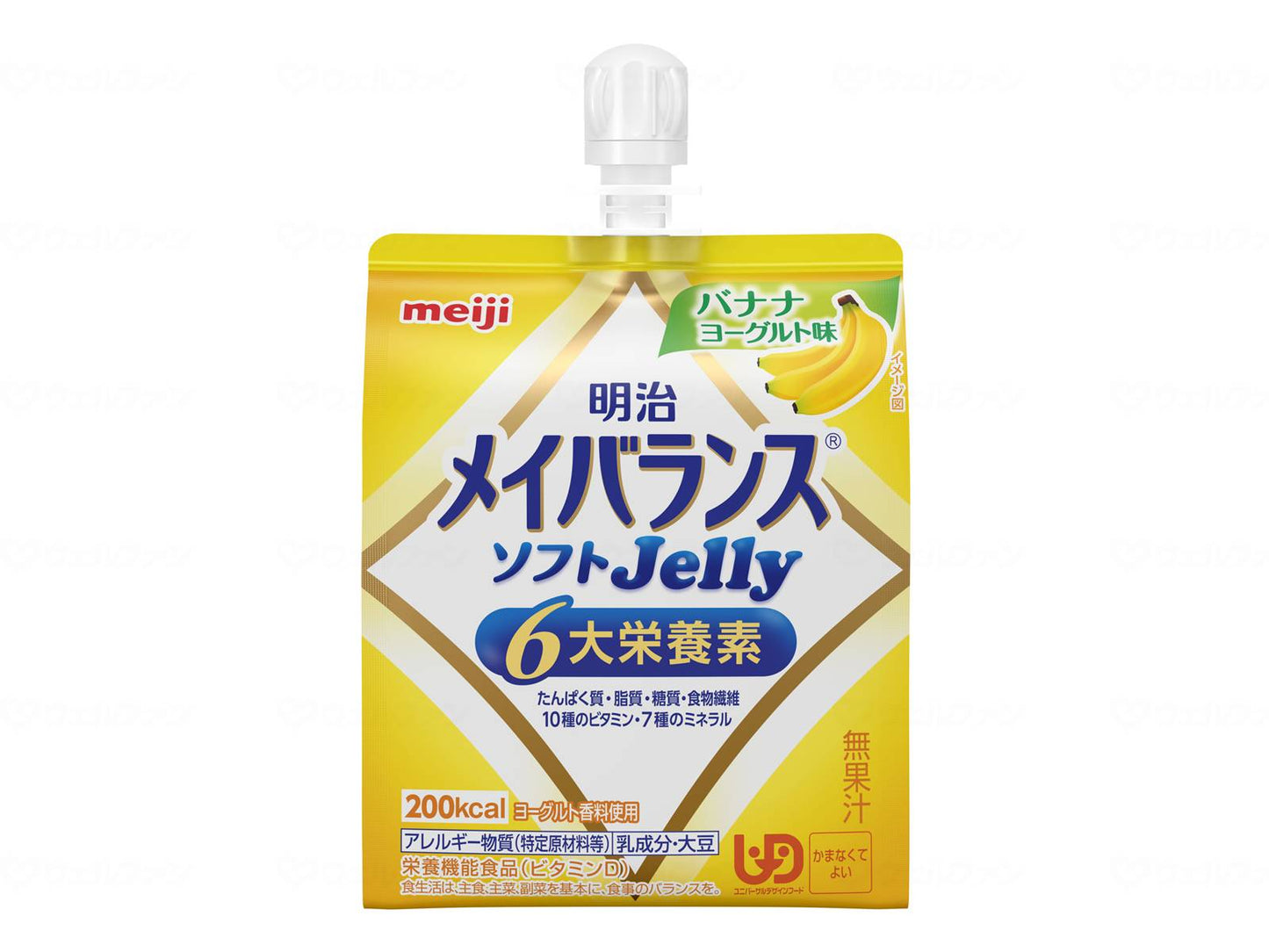 Meiji Meiji Mei Balance Soft Jelly Banana Yogurt Flavor
