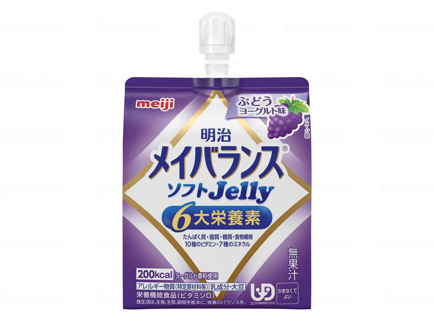 메이지 메이지 메이 밸런스 소프트 Jelly 개 포도