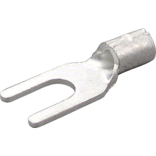 Nichifu bare crimp terminal Y type (100P) stranded wire 0.25-1.65 outer dimensions 4.7 1.25Y-2.5 1 PK