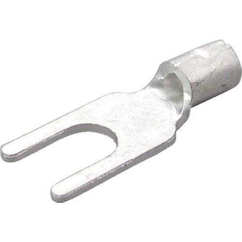 Nichifu bare crimp terminal Y type (100P) stranded wire 0.25-1.65 outer dimensions 6.2 1.25Y-3L 1 PK