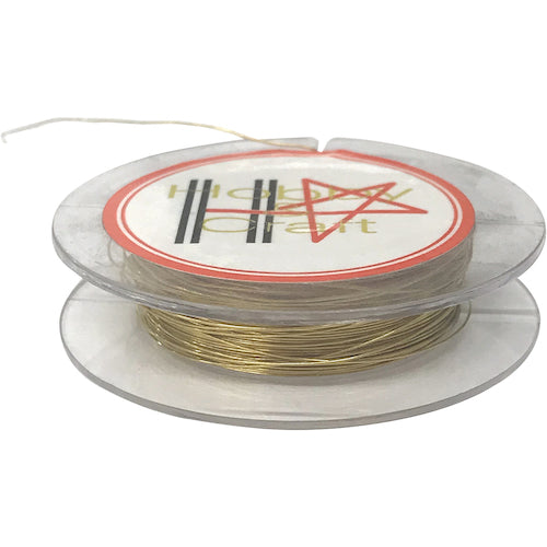 DAIDOHANT Slim Wire Brass Wire #36 x 10m 10155887 1 roll