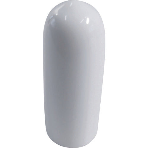 DAIDOHANT End Screw Cap for Full Threads, White, M12, Pack of 4, 10187053, 1 PK