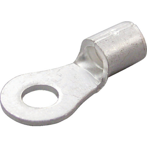 Nichifu bare crimp terminal R type (100P) stranded wire 2.63-6.64 outer dimensions 9 R 5.5-3.5S 1 PK