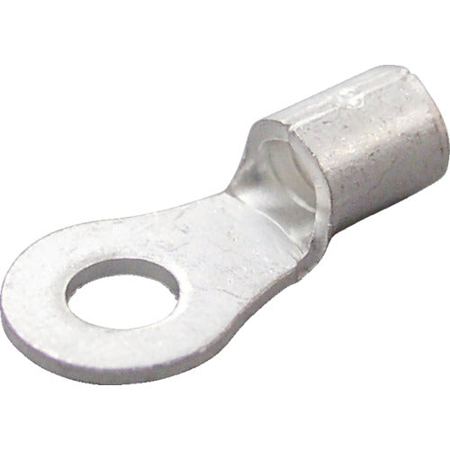 ニチフ　裸圧着端子　Ｒ形（１００Ｐ）より線２．６３〜６．６４　外寸７　R 5.5-3N　1 PK