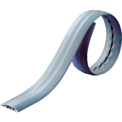 TRUSCO 소프트 케이블 프로텍터 10XW66.0X10M 그레이 TSRD10X6610-GY 1개