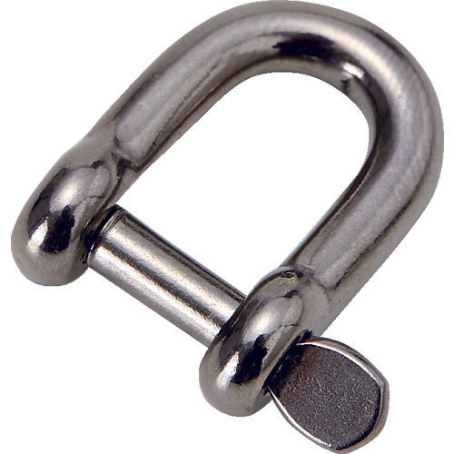TRUSCO Locking Pin Shackle Stainless Steel 4mm 2 Pieces TLPS-4 1 Bag