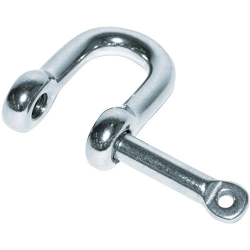 TRUSCO Locking Pin Shackle Stainless Steel 6mm 2 Pieces TLPS-6 1 Bag