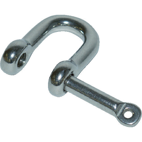 TRUSCO Locking Pin Shackle Stainless Steel 10mm (1 piece) TLPS-10 1 bag