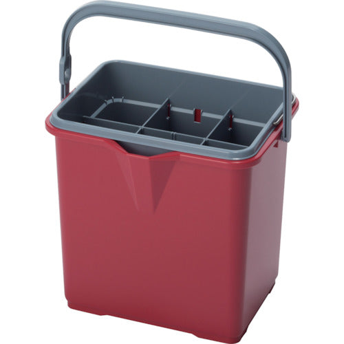 テラモト　仕切付きバケツ２エンジ　CE-447-100-6　1 個