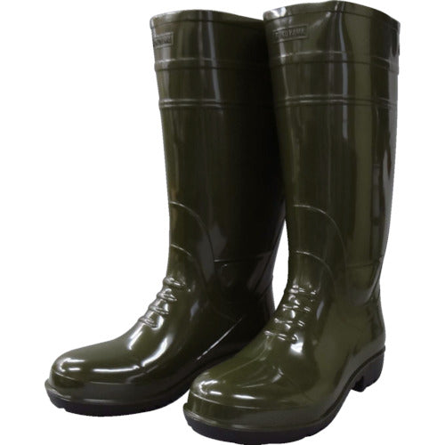 Fukuyama Rubber Galore 10 (with toe cap, oil resistant) Khaki 3L GLA10-K-3L 1 pair