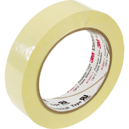3M Polyester Electrical Insulation Tape 1350 Yellow 50mm x 66m 1350FY-1 50 1 roll