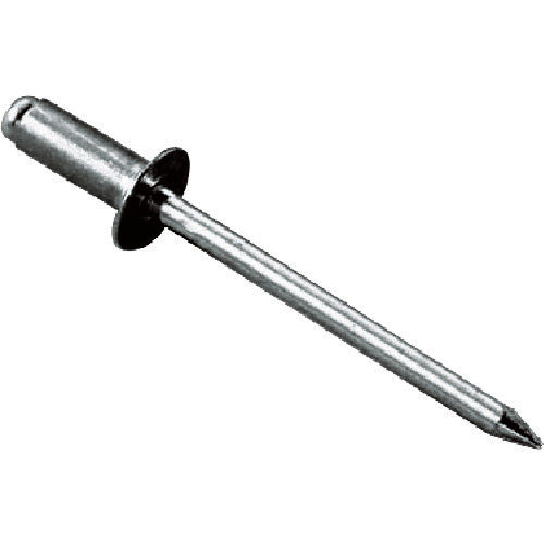 EBI Blind Rivets, Countersunk Head, Eco Box, Aluminum/Steel, 3-4 (300 pcs) NSA34KEB 1 box
