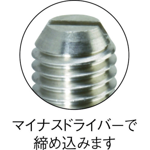 ＴＲＵＳＣＯ　ボールプランジャー　ＳＵＳボール　Ｍ１０　軽荷重用　T10PJ-SUS　1 個