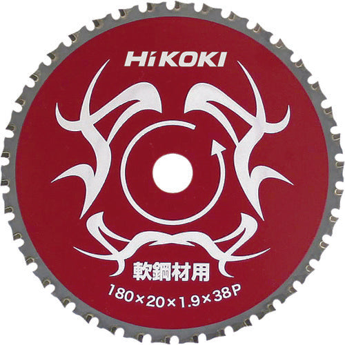 ＨｉＫＯＫＩ　ＣＤ７ＳＡ用チップソーカッター　１８０ｍｍ　軟鋼材用　0032-5635　1 枚