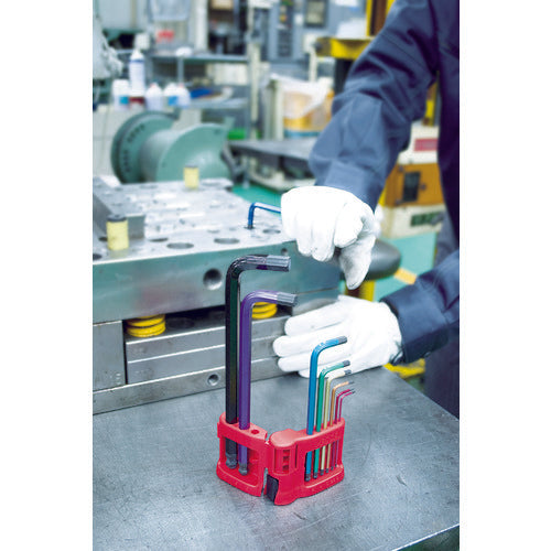 ＶＥＳＳＥＬ　レインボールＬ型レンチ　８９００ＢＰ　対辺１．５ｍｍ　（１本入）　8900BP15　1 本