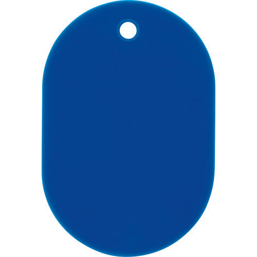 OP Luggage Tag Number Tag Small Plain Blue (25 pieces) BF-41-BU 1 box