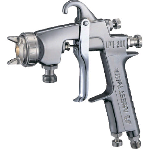 Anest Iwata spray gun (pressure type) Large pressure type low pressure spray gun for automobile line painting Φ1.2 Paint hose attachment port G3/8 LPH-200-122A 1 unit