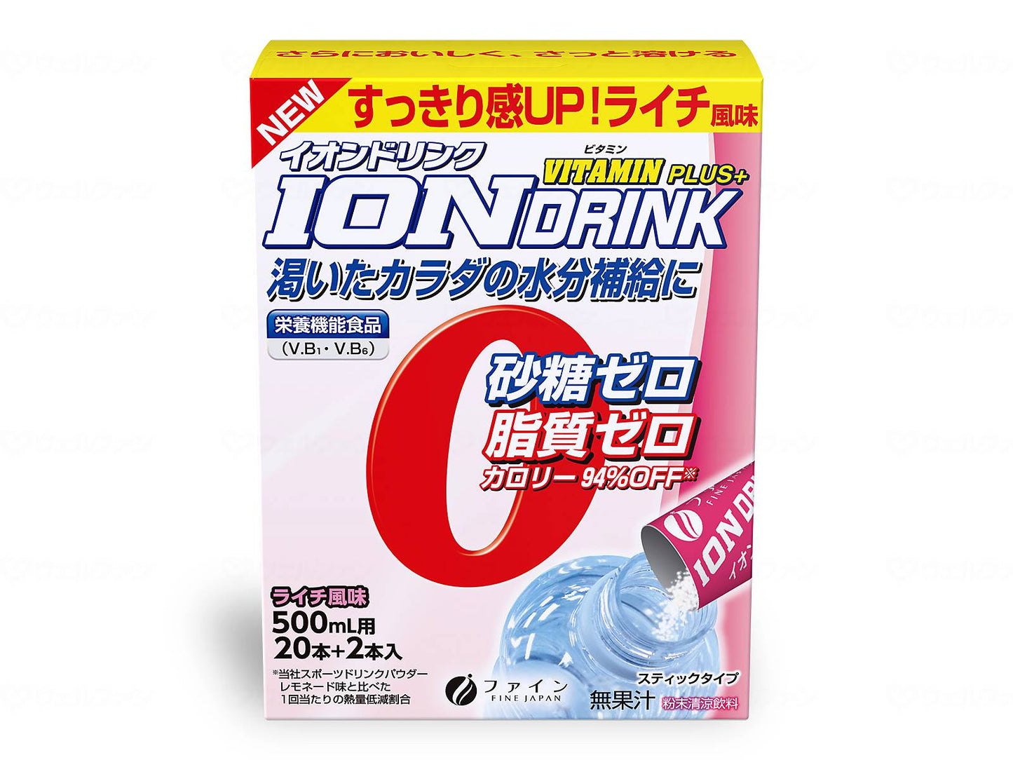 ファインｲｵﾝﾄﾞﾘﾝｸ　ﾋﾞﾀﾐﾝﾌﾟﾗｽ　２２包 箱