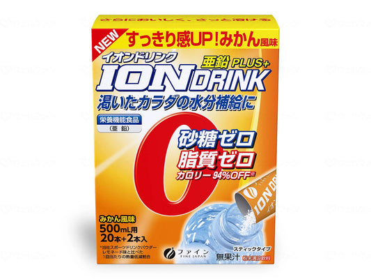 ファインｲｵﾝﾄﾞﾘﾝｸ　亜鉛ﾌﾟﾗｽ　２２包 ｹｰｽ