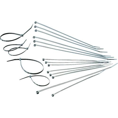 TRUSCO Cable Tie Width 12.7 x 550 mm Maximum bundling diameter 159 mm Weather-resistant 50 pieces TRCV550XL-50W 1 bag