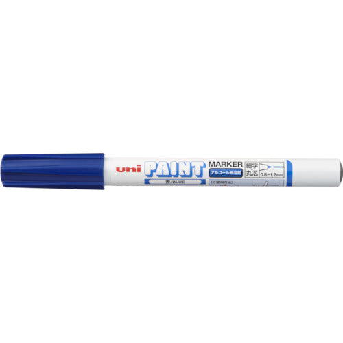 uni Alcohol Paint Marker Fine Tip Blue PXA210.33 1 pc