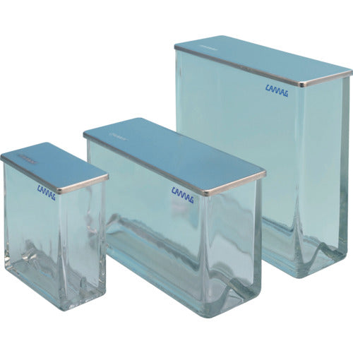 カマグ　二槽式展開槽　２０Ｘ２０ｃｍ　ステンレス蓋付　022-5256　1 個