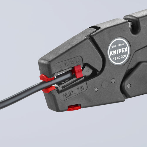 ＫＮＩＰＥＸ　１２４０−２００　ワイヤーストリッパー　1240-200　1 丁