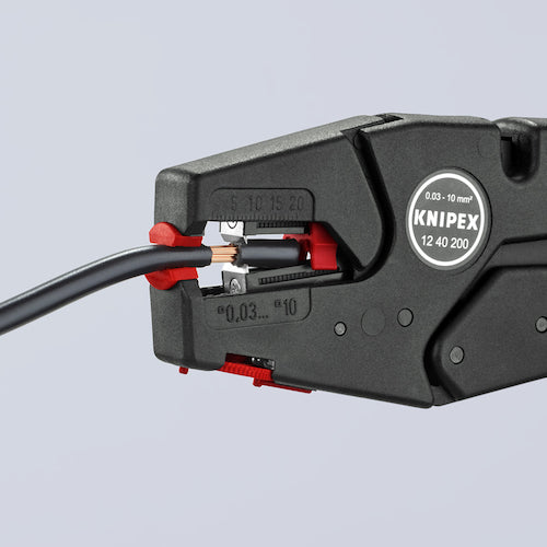 ＫＮＩＰＥＸ　１２４０−２００　ワイヤーストリッパー　1240-200　1 丁