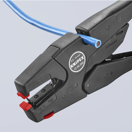 ＫＮＩＰＥＸ　【売切廃番】　１２５０−２００　ワイヤーストリッパー　1250-200　1 丁