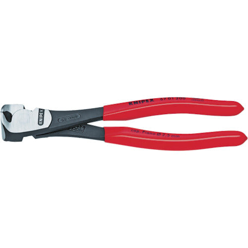 ＫＮＩＰＥＸ　強力型エンドカッティングニッパー　２００ｍｍ　6701-200　1 丁