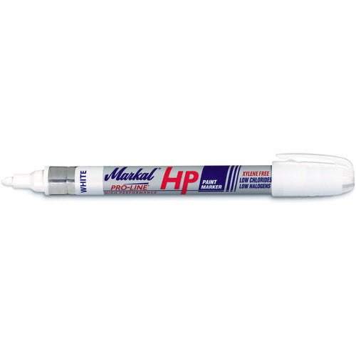 ＬＡＣＯ　Ｍａｒｋａｌ　工業用マーカー　「ＰＡＩＮＴ−ＲＩＴＥＲ＋ＯＩＬＹ　Ｓｕｒｆａｃｅ　ＨＰ」　白　96960　1 本