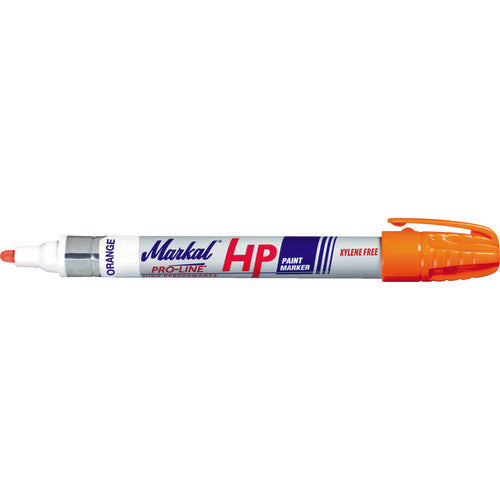 ＬＡＣＯ　Ｍａｒｋａｌ　工業用マーカー　「ＰＡＩＮＴ−ＲＩＴＥＲ＋ＯＩＬＹ　Ｓｕｒｆａｃｅ　ＨＰ」　オレンジ　96964　1 本