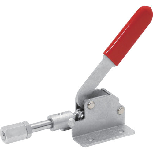 育良　横押し型トグルクランプ　スチール（３１４０６）　ストローク１３ｍｍ　フランジベース　押圧力１．６ｋＮ　ISK-51BS0　1 個