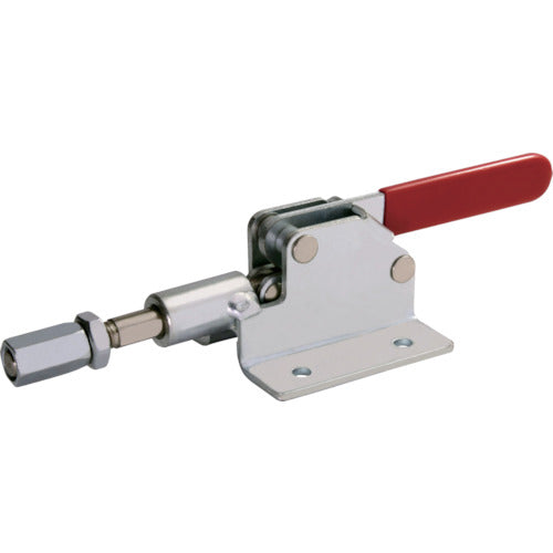 育良　横押し型トグルクランプ　スチール（３１４０８）　ストローク１３ｍｍ　フランジベース　押圧力０．６ｋＮ　ISK-51BXS0　1 個