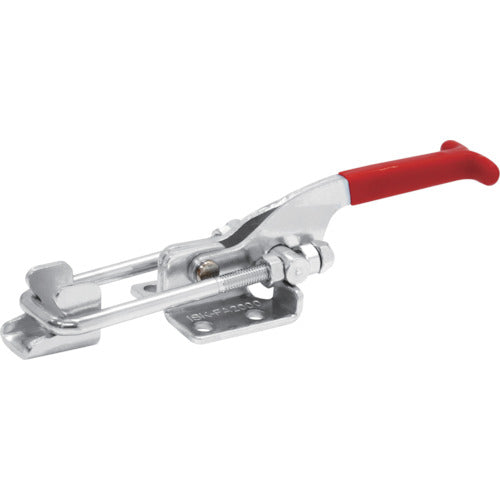 育良　引き止め専用型トグルクランプ　スチール（３１５０９）　フランジベース　引圧力３．１８ｋＮ　調整量１５ｍｍ　ISK-FA2000　1 個