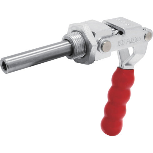 育良　押し引き兼用型トグルクランプ　スチール（３１５５４）　ストローク６５．５ｍｍ　ブラケット取付型　押圧力３．１８ｋＮ　ISK-FM2500　1 個