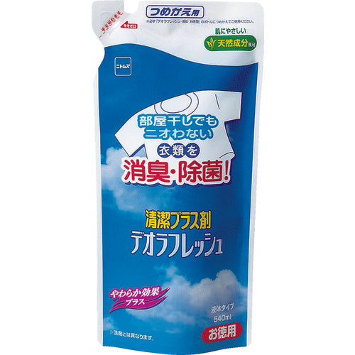 ニトムズ　デオラフレッシュ・液体お徳用つめかえ　５４０ｍｌ　N1141　1 個