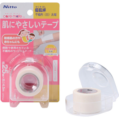 ニトムズ　優肌絆　不織布（白）太　N1340　1 巻