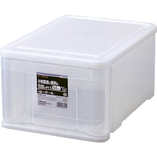 ＴＥＮＭＡ　プレクシーケースＳ　クリアナチュラル　２６０×３７０×１８０　110005854　1 個