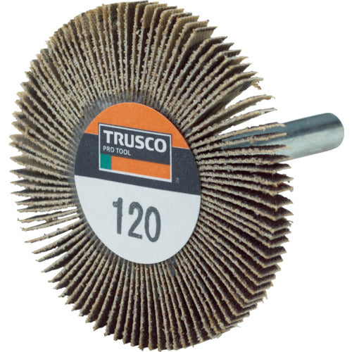 TRUSCCO 얇은 플랩 휠 50X5X6 #120 5개입 UF5005-120 1상자