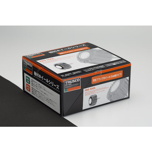 TRUSCO Thin Flap Wheel 50X5X6 #60 5 pieces UF5005-60 1 box