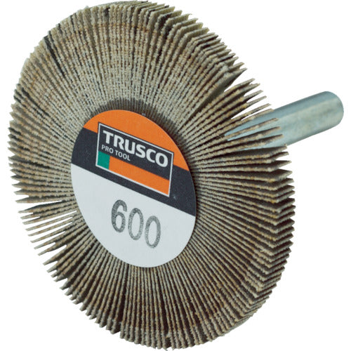 TRUSCCO 얇은 플랩 휠 50X5X6 #600 5개입 UF5005-600 1상자