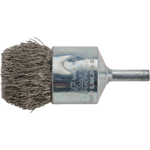 ＢＵＲＲＴＥＣ　ワイラーロケットエンドブラシ　Ｄ２５×ＳＤ６　ＳＵＳ　０．２６　ＭＣＦＥ−２２Ｓ　1034000　1 本