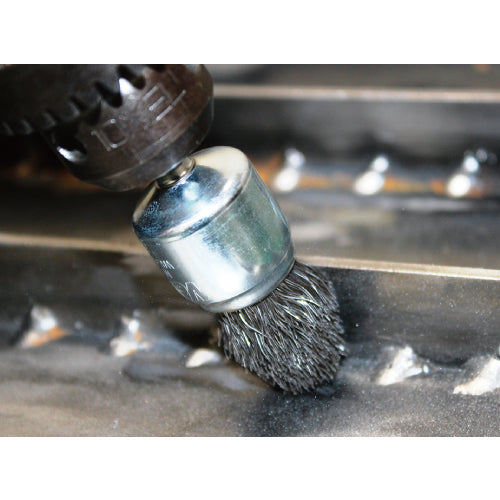 ＢＵＲＲＴＥＣ　ワイラーロケットエンドブラシ　Ｄ２５×ＳＤ６　ＳＵＳ　０．２６　ＭＣＦＥ−２２Ｓ　1034000　1 本