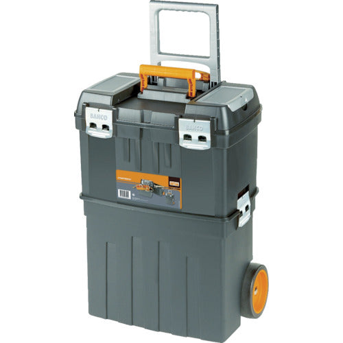 バーコ　ヘビーデューティー仕様キャスター付きプラスチックボックス　4750PTBW47　1 個