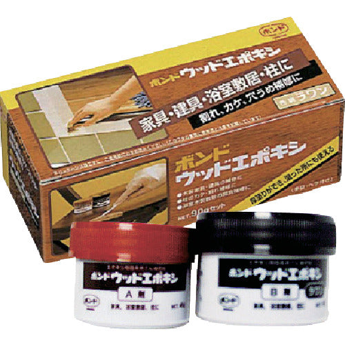 Konishi Wood Epoxy Lauan 90g Set 26156 1 S