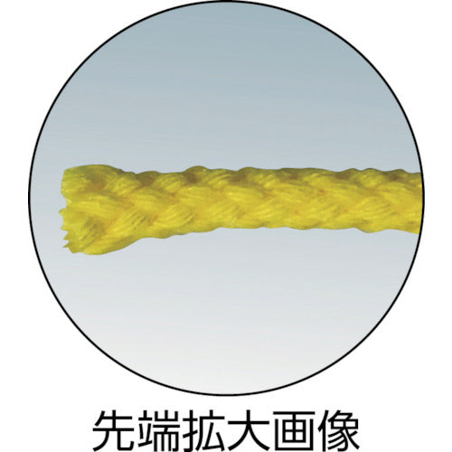 ユタカメイク　アクリルカラーボビン巻　３ｍｍ×１５０ｍ　イエロー　PAC-402　1 巻