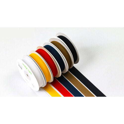 ユタカメイク　結束テープ　縫製用マジックテープ切売り箱　Ａ（フック側）　５０ｍｍ×２５ｍ　ホワイト　PG-531　1 巻